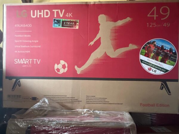 49" LG UHD SMART TV 4K webOS 49UK6400
